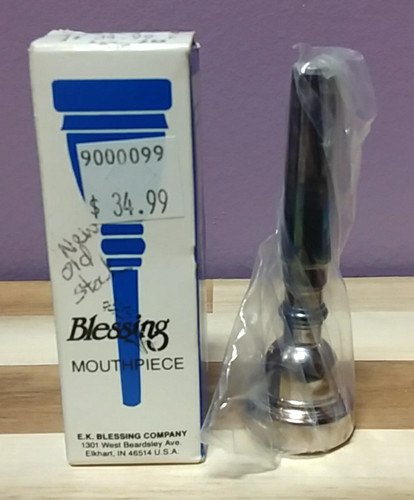 Blessing trumpet mouthpiece - blessing, ~