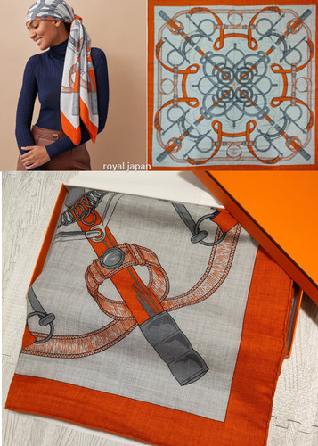 Hermes carre 140 - eperon, d'or