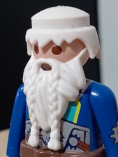 PLAYMOBIL TÊTE BARBE PERRUQUE