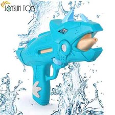 Pistolet À Eau Dinosaure Tricératops 28Cm Action De Pompe Pour Piscine