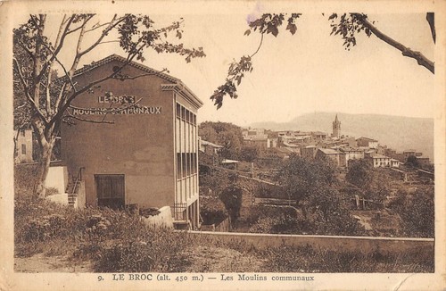 Cpa broc les moulins - les,