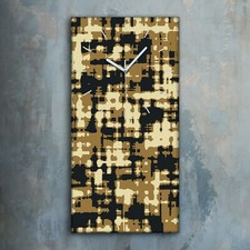 Horloge murale sur toile 30x60 Moderne Maison décoration Abstrait grunge art