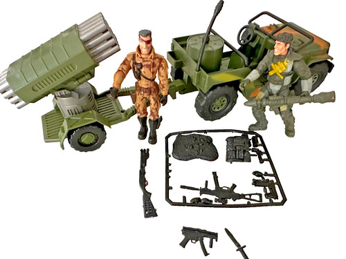 Lanard jeep lance missile lot - lance,