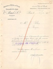 1921 BAZAR DE L HOTEL DE VILLE MAISON RUEL JEUNE A PARIS - M. ALLEQ A AUZON