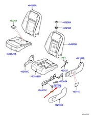 Poignée de réglage de siège