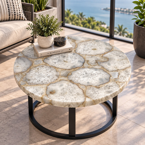 Plateau rond en - rond,