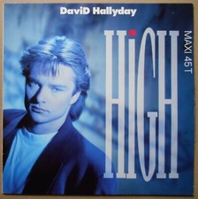 Maxi 45 tours David Hallyday " High "