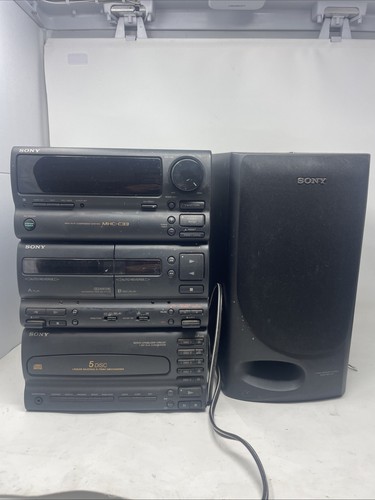 Sony mhc c33 radio and - sony,