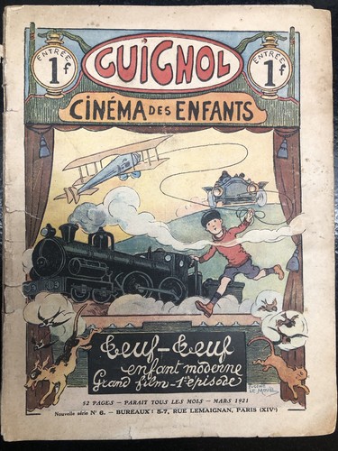 Bande dessinee guignol cinema - dessinee,