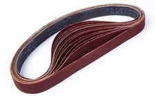 Bande Abrasive 25 x 762 mm Bandes Abrasives Mixte 3x grains 80/120/150/240/40...