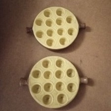 2 PLATS POELONS A ESCARGOTS 12