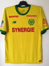 3 maillots FC NANTES : Pallois #4 porté - Pancrate #7 porté - SALA 9# non porté