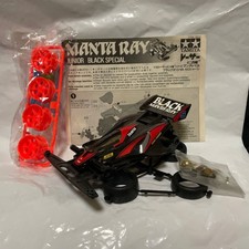 Tamiya Mini 4WD Manta Ray Jr noir spécial d'occasion prêt à fonctionner