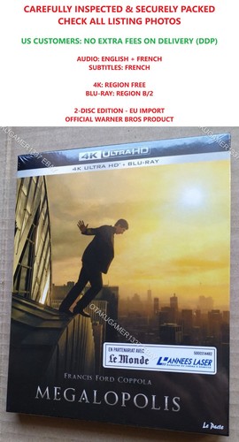 Megalopolis uhd blu ray - megalopolis, 4k