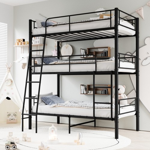 Triple bunk bed twin - triple, size