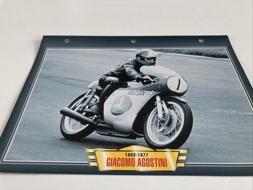 Giacomo agostini pilote - agostini, mv