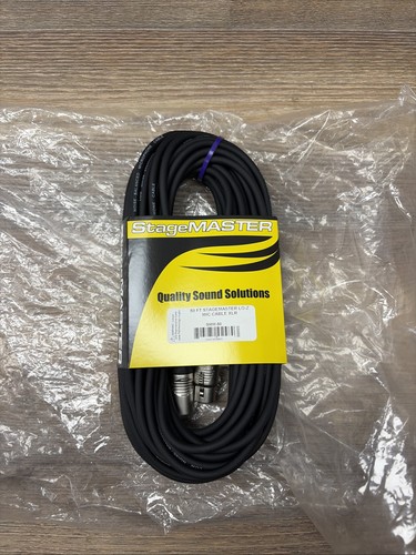 Stagemaster mic cable - ft,