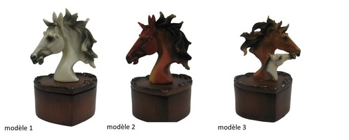Boîte cheval déco - boîte,