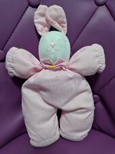 Doudou Peluche Simpson Trading Lapin Vichy Rose 32 cm