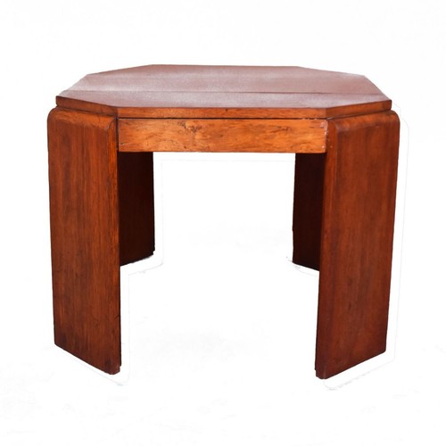 Table basse octogonale 1930