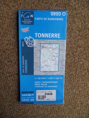 525 carte ign série - carte,