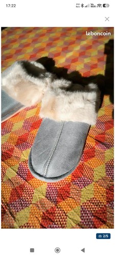 Chaussons mules femme