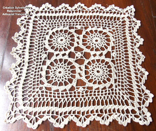 Napperon crochet creation - crochet,