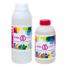Résine epoxy ULTRACAST XT  /Haute transparence, anti UV.Kit de 1,5 kg