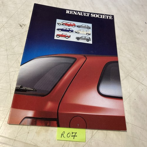 Renault automobile société