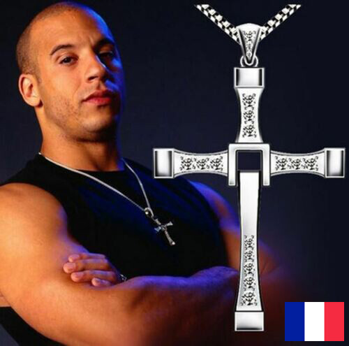 Chaine pendentif croix fast - chaine,