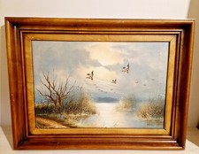 Grand Tableau à l'Huile sur