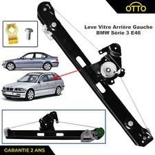 POUR BMW SERIE 3 E46 Mecanisme Leve Vitre Electrique Arriere Gauche 51358200718