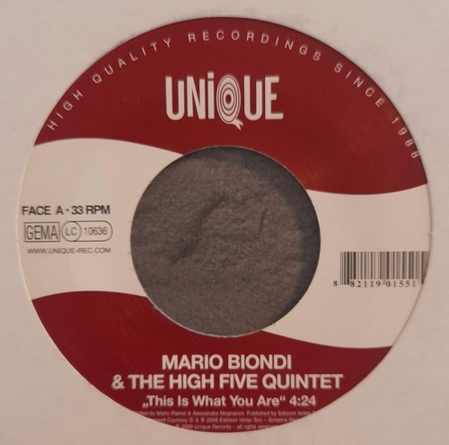 Mario biondi the - 7", high