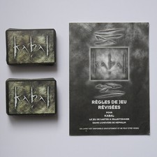 Lot de 186 cartes Kabal (JdR Nephilim / MultiSim), avec règles du jeu.