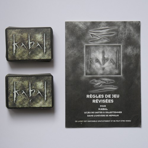 Lot 186 cartes kabal jdr - lot,