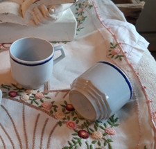 2 Tasses  HBCM creil Montereau