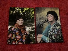 Lot 2 Photos Dédicacées Anny Duperey - Format 10x15 cm