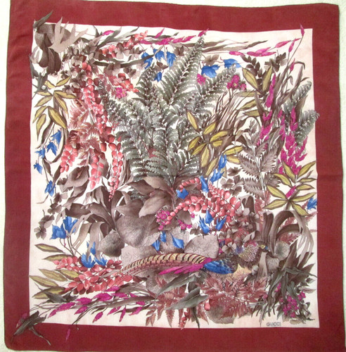 Gucci foulard soie tbeg - ,