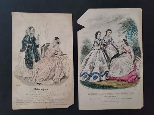 Lot gravures mode le - gravures,