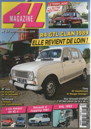 Magazine renault 4 gtl - renault,