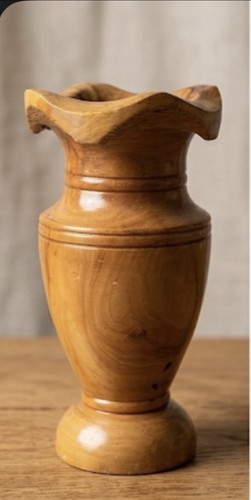 Vase bois massif - en,