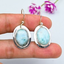 Blue Larimar Gemstone Handmade