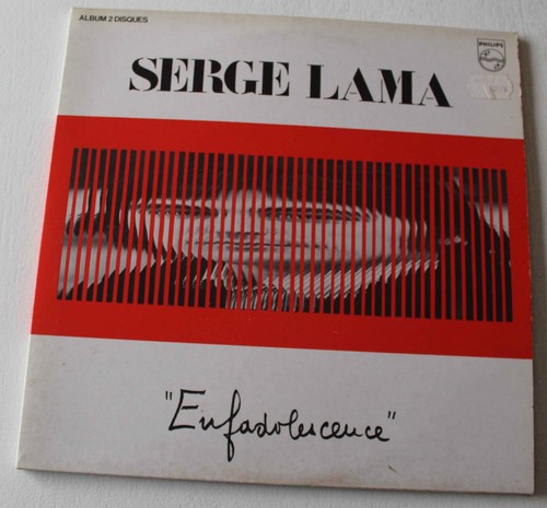 Serge lama enfadolescence - lama,