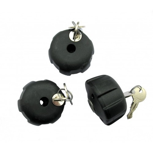 Bouton antivol avec clé - bouton,