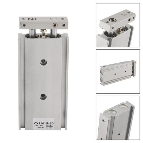 Vérin pneumatique double - vérin, À