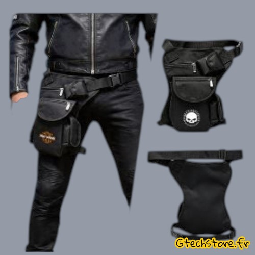 Sacoche jambe cuisse moto - sacoche, sac
