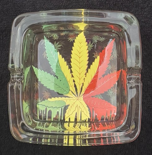 Rasta design ashtray - design,