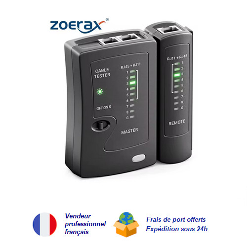 Testeur câble réseau