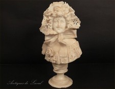 Sculpture buste jeune fille