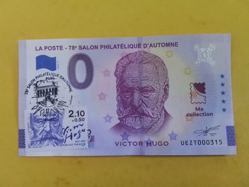 Billet zero euro poste - billet,